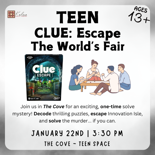Teen Clue Escape