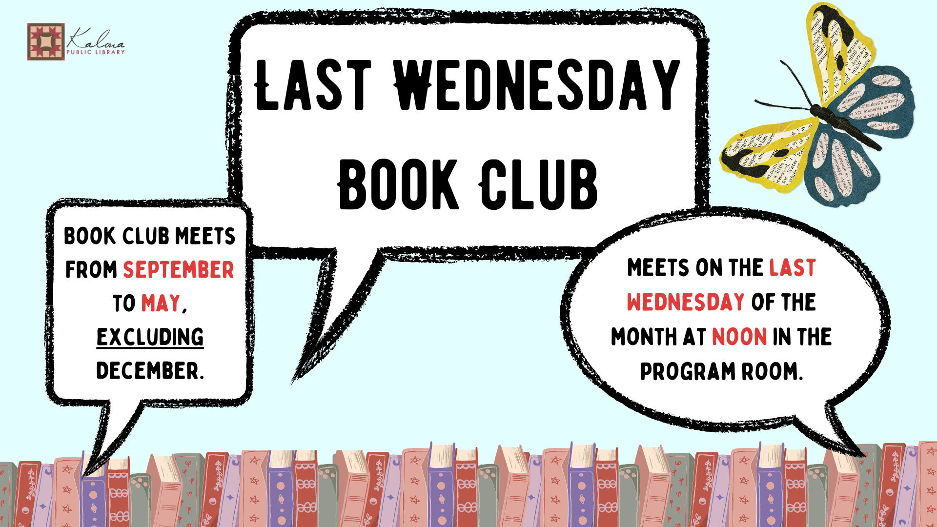 Last Wednesday Book Club