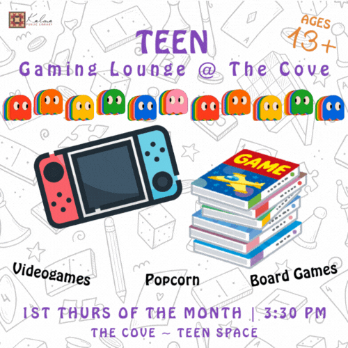 Monthly Teen Gaming Lounge