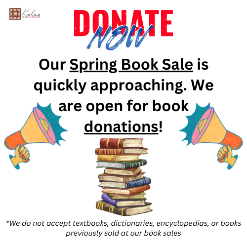 Call for Book Donations!