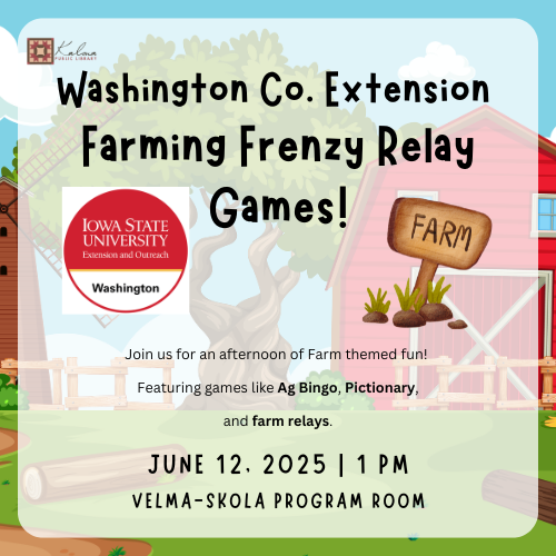 Washington Co. Ext. Farm Frenzy Relay Games