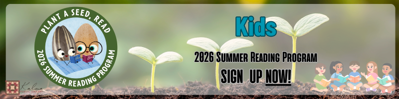 Summer Reading Program 2026 Kids